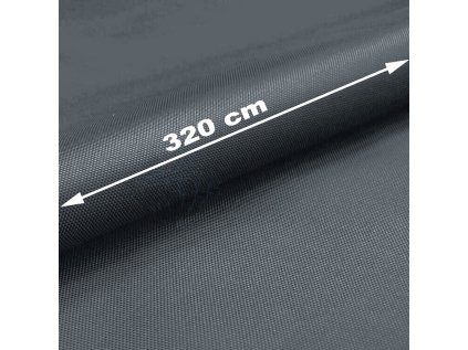 nepromokava latka oxford wr teflon sire 320 cm grafitova 444