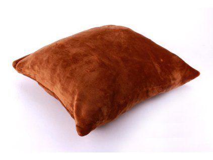 27377 1 povlak na polstar velur barva rust 40x40cm