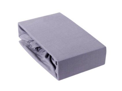 27584 1 prosteradlo s gumou 90x200 cm jersey barva seda
