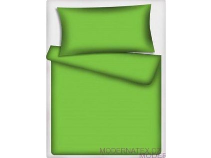 Jednobarevná bavlněná látka barva Zelená 546-1