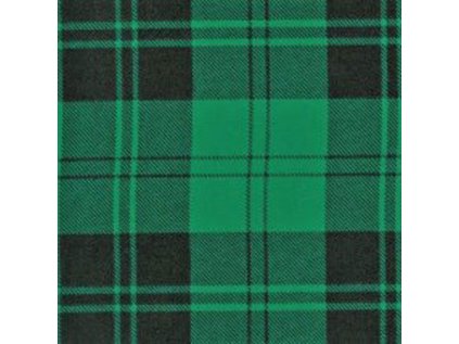 Bavlněná flanelová látka Kostka Zelená 8x8 cm