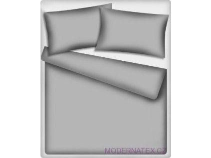 Jednobarevná bavlněná látka barva Šedá 540-3