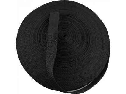 Polypropylénový popruh 30 mm černý (balení 50 m)