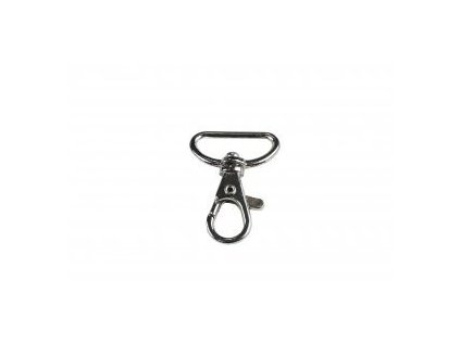 Kovová karabinka 20 mm