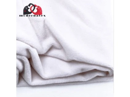 29696 1 minky mikroplys jednobarevne barva bila