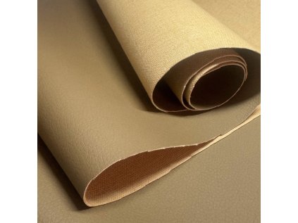 Eko kůže SOFT, barva Cappuccino, koženka metráž 1