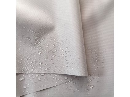 Venkovní vodu odpuzující látka Premium, barva Sv. Šedá, 160 cm