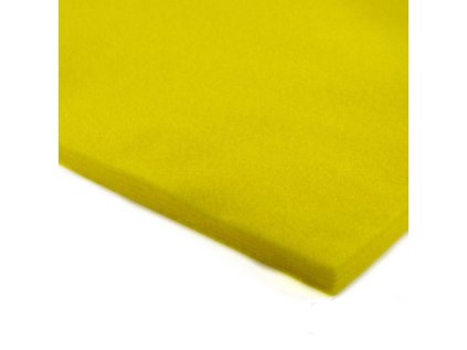 Dekorační filc 3 mm barva Žlutá