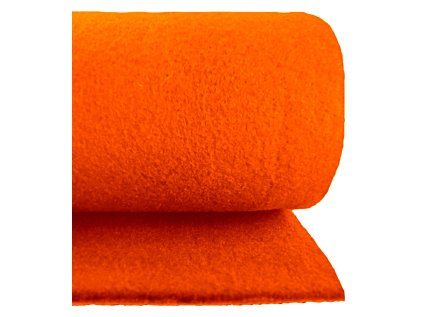 30092 3 technicky filc 3 mm barva oranzova sirka 150 cm