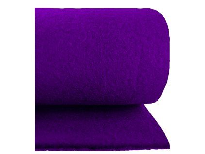 30107 3 technicky filc 4 mm barva fialova sirka 100 cm