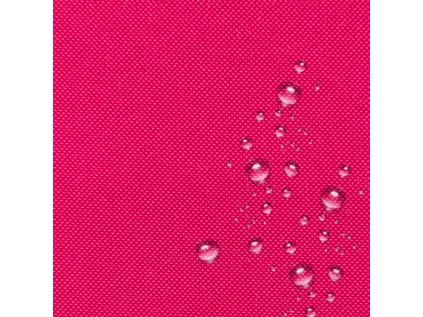 Nepromokavá vodu odpuzující látka, Oxford, šíře 160 cm, Malinová