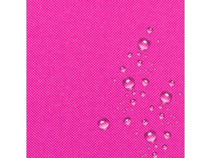 Vodu odpuzující látky, Oxford, šíře 160 cm, Růžová