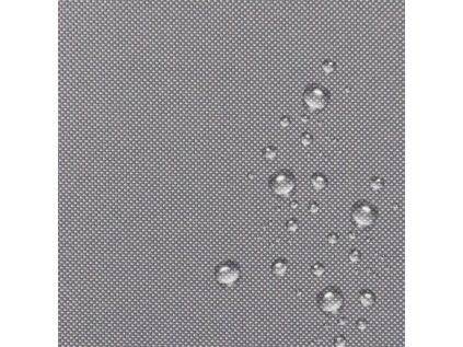 Nepromokavá vodu odpuzující látka, Oxford, šíře 160 cm, Šedá