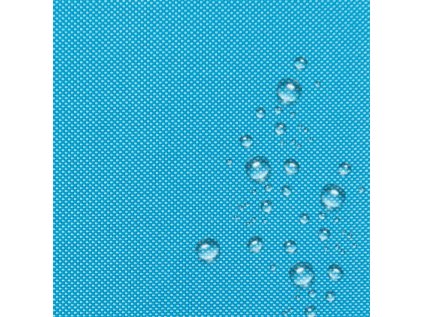 Nepromokavá vodu odpuzující látka, Oxford, šíře 160 cm, Sv. Modrá 38