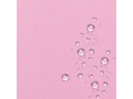 Nepromokavá vodu odpuzující látka, Oxford, šíře 160 cm, Sv. Růžová