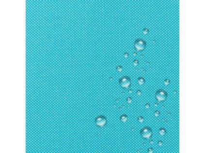 Nepromokavá vodu odpuzující látka, Oxford, šíře 160 cm, Tyrkys