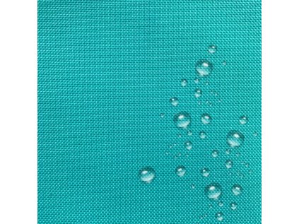 Nepromokavá vodu odpuzující látka, Oxford, šíře 160 cm, Smaragd