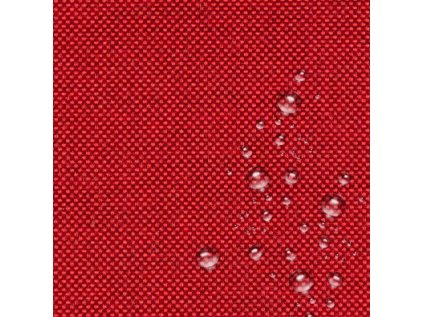 Venkovní vodu odpozující látka Imitace lnu-11, Červená