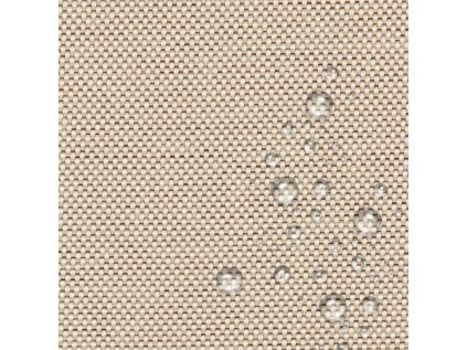 Nepromokavá látka imitace lnu-21, Cappuccino