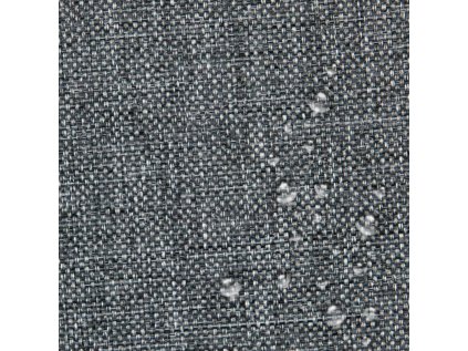 Nepromokavá látka Imitace lnu-23, Šedá