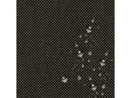 Venkovní vodu odpozující látka Imitace lnu-27, Hnědá