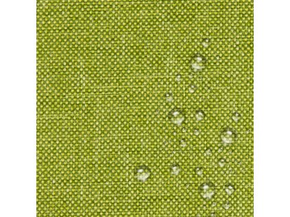 Venkovní vodu odpozující látka Imitace lnu-32, Zelená