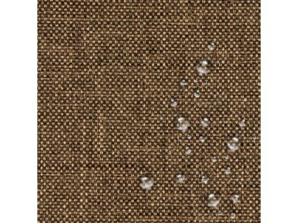 Nepromokavá látka Imitace lnu-37, Camel