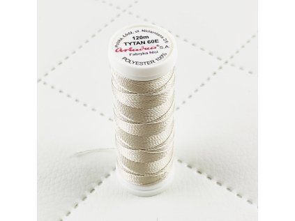 31229 1 sijacia nit titan 60e 120 m farba ecru 2711 mala