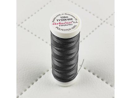 31232 1 sijacia nit titan 60e 120 m farba grafitova 2680 mala