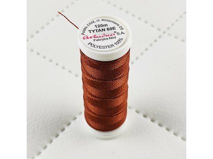 31235 1 sijacia nit titan 60e 120 m farba hneda 2530 mala