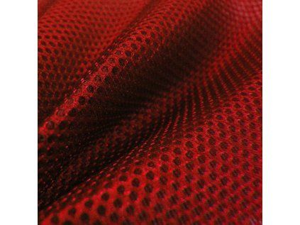 31250 3 3d sitovina pletena cervena
