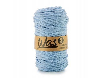 31562 1 bavlnena snura 5mm 100m sv modra 270