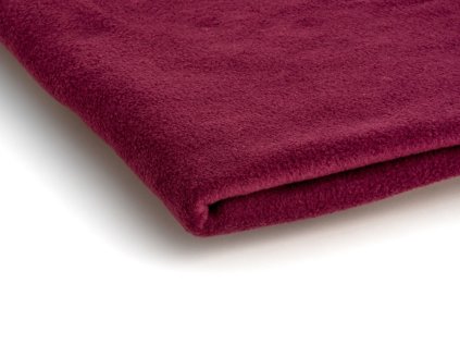 Látka Microfleece Bordo