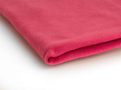Látka Microfleece Koralový