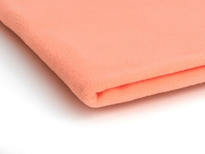 Látka Microfleece Lososevý