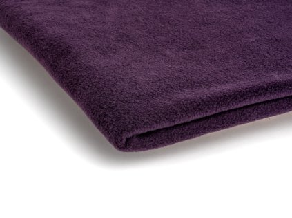 Látka Microfleece Švěstkový