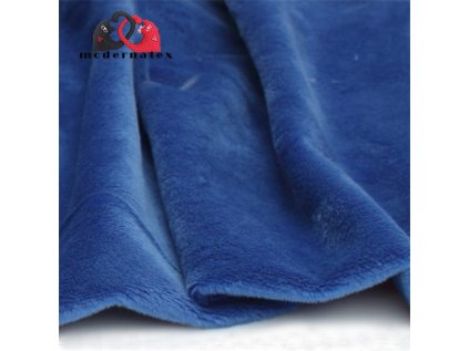 Minky mikroplyš jednobarevné, barva Chaber