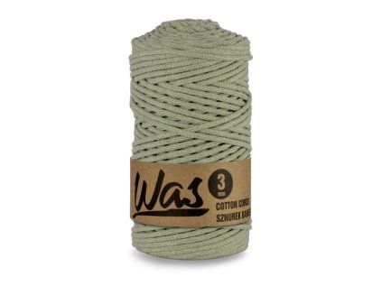 32495 1 bavlnena snura 3mm 100m oliva