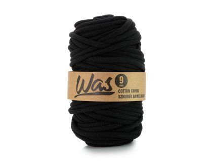 32600 1 bavlnena snura 9mm 50m cerna 370