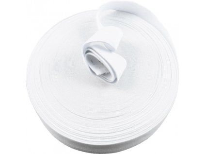 Guma pro šití oděvu šíře 50 mm bílá balení 25 m