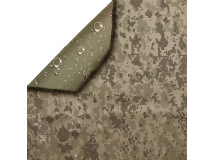 Nepromokavá vodotěsná látka Codura, 600x300, Military 99, Pixel Titan