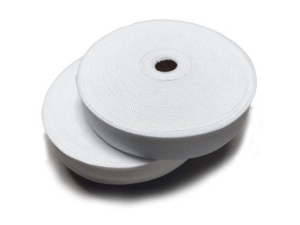 33629 4 lemovaci prouzek pes 40 mm barva bila