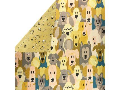 33836 5 nepromokava vodotesna latka codura pejsky na kremovem