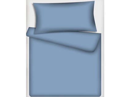 Jednobarevná bavlněná látka barva Denim 506-3