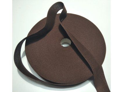 34130 1 lemovaci prouzek pes 25 mm barva hneda