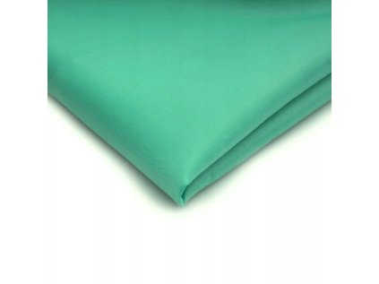 Látka PODŠÍVKA POLYESTEROVÁ barva TM. MENTOLOVÁ