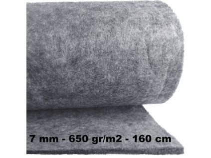 34754 3 technicky filc 7 mm barva seda sirka 160 cm