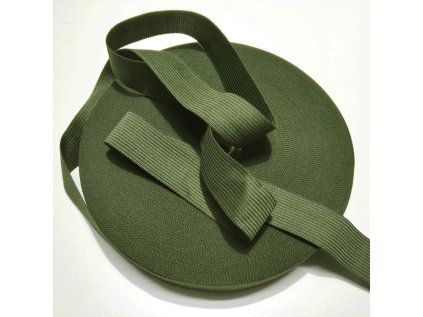 34922 1 lemovaci prouzek pes 20 mm barva khaki