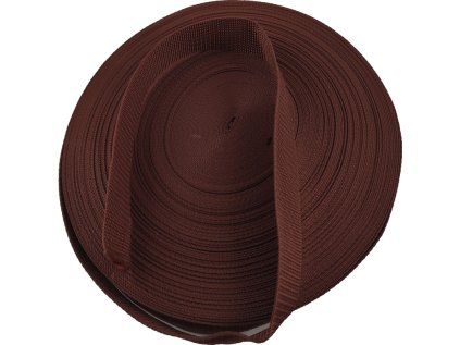 35012 1 polypropylenovy popruh 30 mm hnedy baleni 50 m