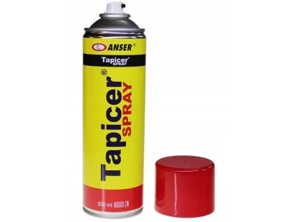 Lepidlo na ekokůže, filcu, pěny a látky TAPICER sprej, 500 ml